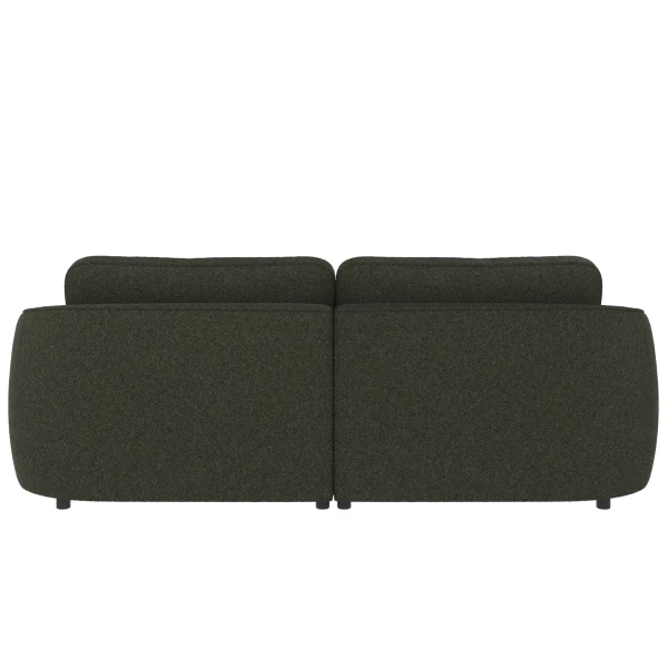 124970 b sb E Norris sofa 3 seater green fabric Alice 162 c4 kuva