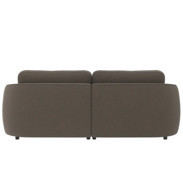 125090 b sb E Norris sofa 3 seater medium grey fabric Rita 108 c2 kuva