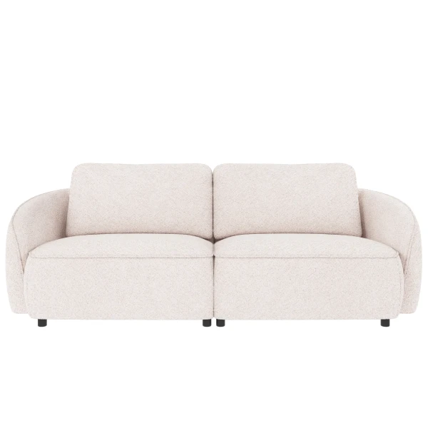124580 b sb A Norris sofa 3 seater white fabric Anna 1 c3 kuva