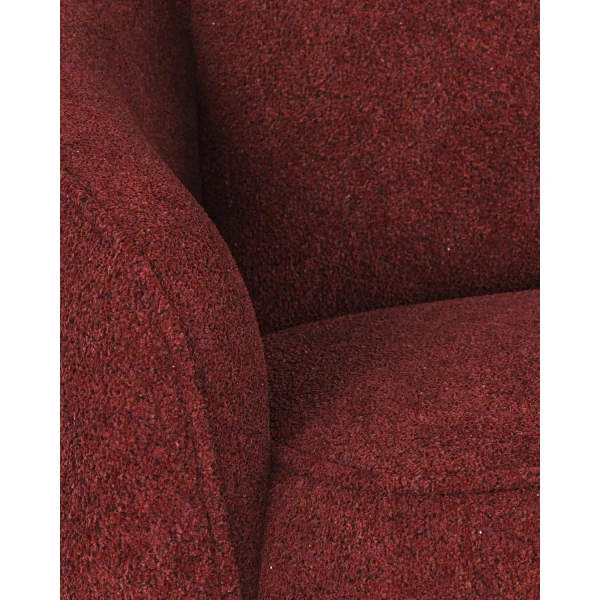 124601 b db Norris sofa 4 seater red fabric Anna 8 c3 kuva