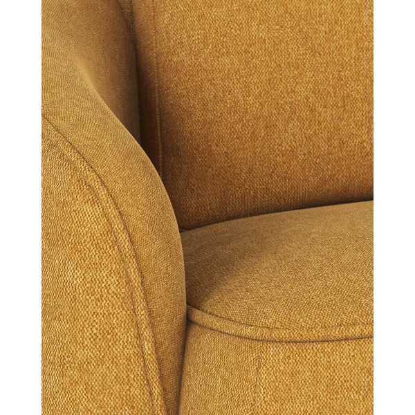 124671 b db Norris sofa 4 seater yellow fabric Brenda 68 c1 kuva