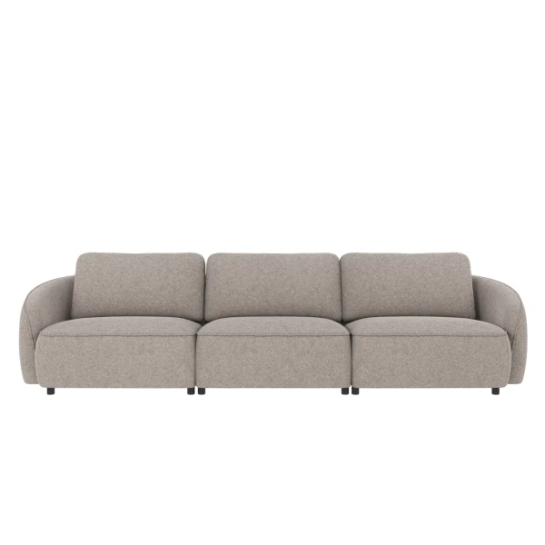 124811 b sb A Norris sofa 4 seater grey fabric Bobby 7 c2 kuva