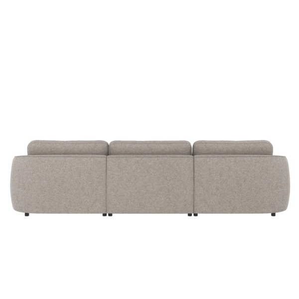 124811 b sb E Norris sofa 4 seater grey fabric Bobby 7 c2 kuva