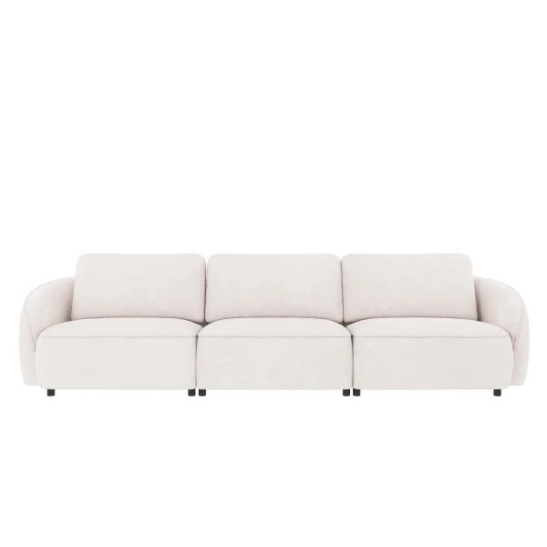 124831 b sb A Norris sofa 4 seater white fabric Greg 1 c2 kuva
