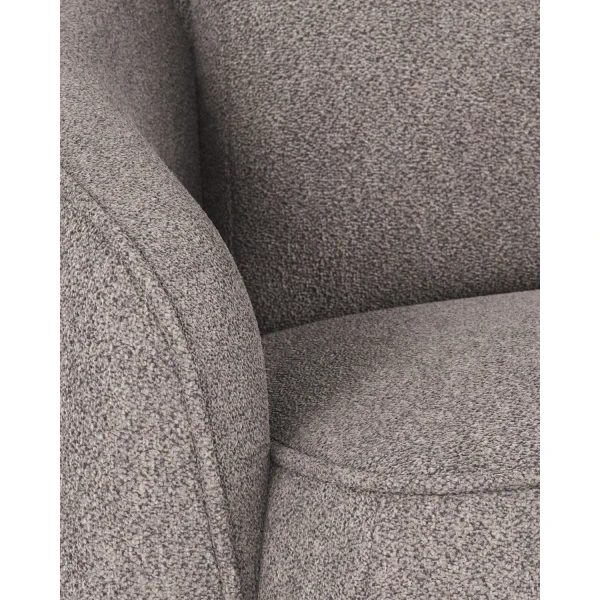 124961 b db Norris sofa 4 seater grey fabric Alice 149 c4 kuva