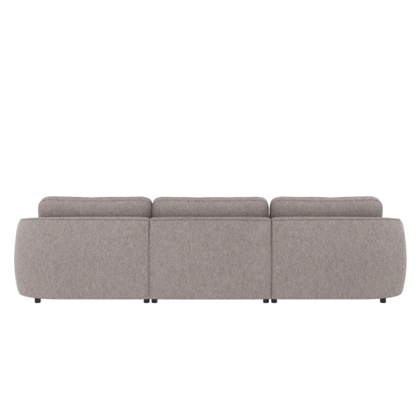 124961 b sb E Norris sofa 4 seater grey fabric Alice 149 c4 kuva