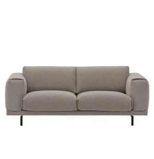 Muuto REST sohva 2-istuttava, Hearth 6/musta kuva