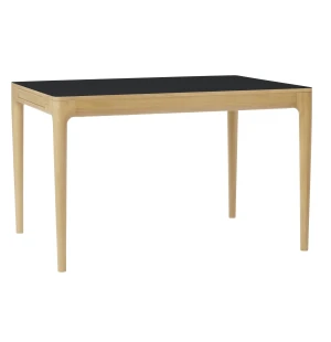 Umage HEART'N'SOUL ruokapöytä 120-220x90cm, tammi/musta kuva