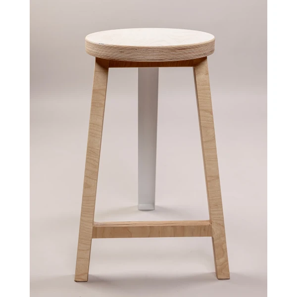 Liima Bergbo Stool White Angle kuva