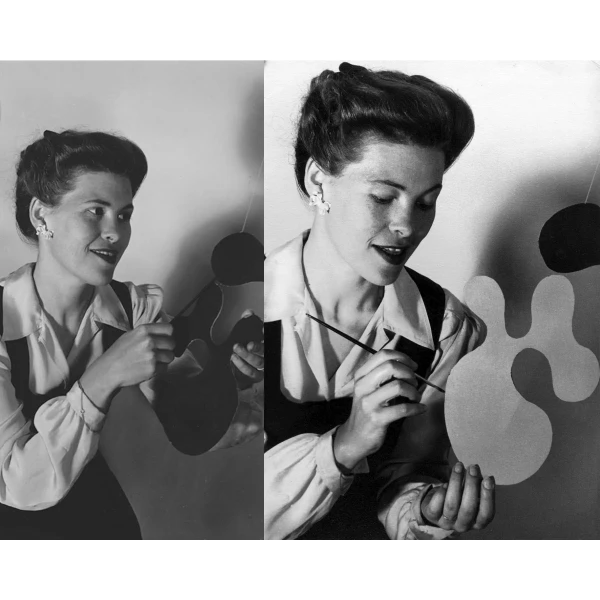 Archive Plywood Mobile Charles and Ray Eames image