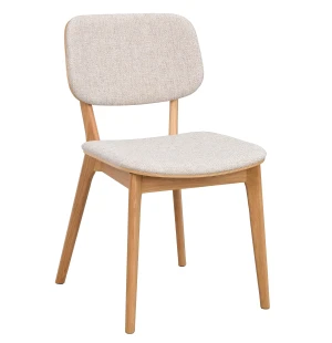 Rowico BARRETT tuoli, tammi/vaaleanbeige kuva