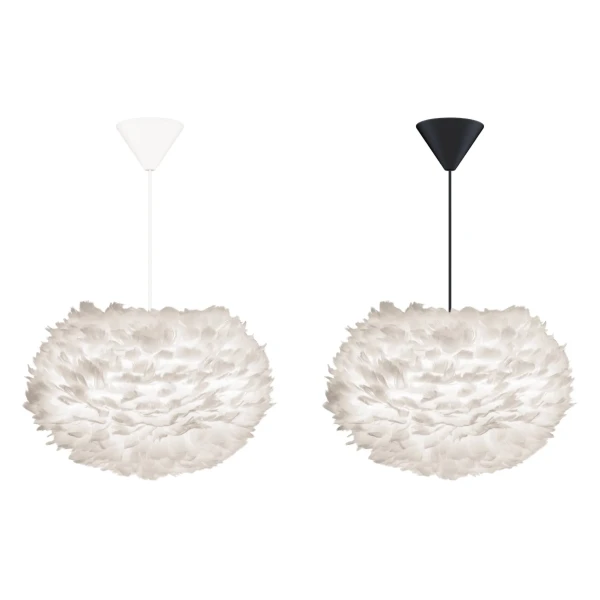 Eos Medium Installed Cord White kuva