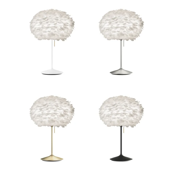 Eos Medium Installed Table White kuva