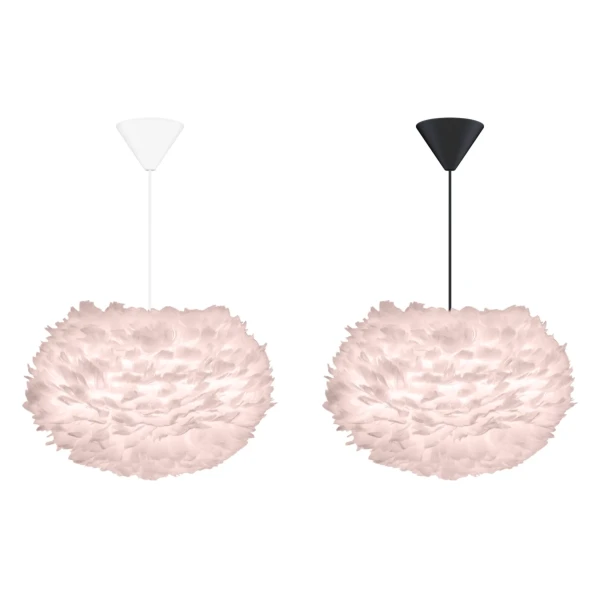 Eos Medium Installed Cord Light Rose kuva