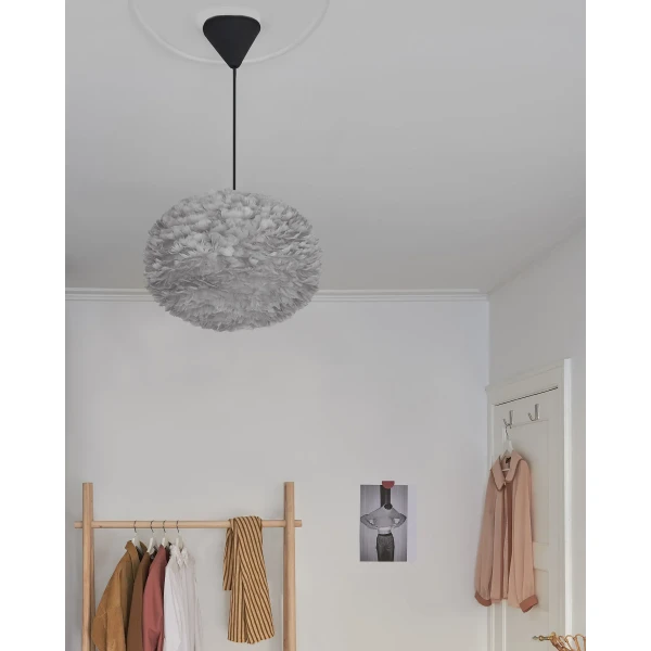 UMAGE lifestyle Eos large light grey Cord Set black Convenience oak kuva