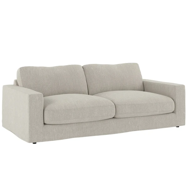 260250 b sb B Langdon 3 seater sofa sand fabric Casual 36 image