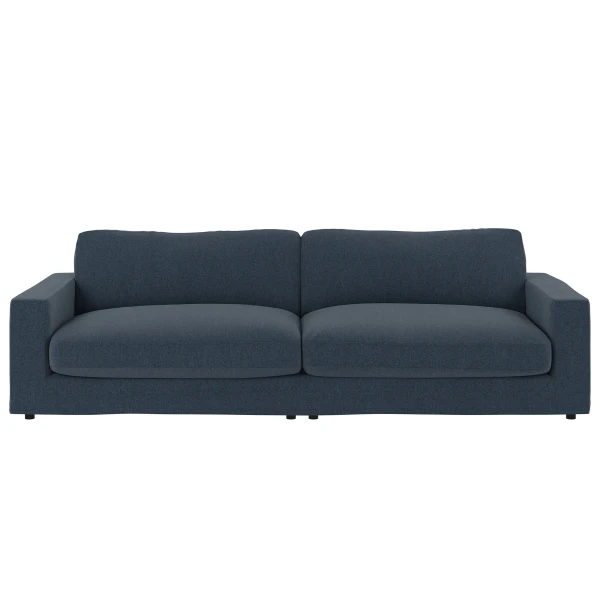 250230 b sb A Langdon 4 seater sofa jeansblue fabric Casual 15 image