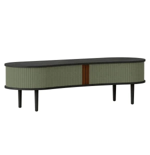 Umage AUDACIOUS tv-bänk, black oak/morning meadows image