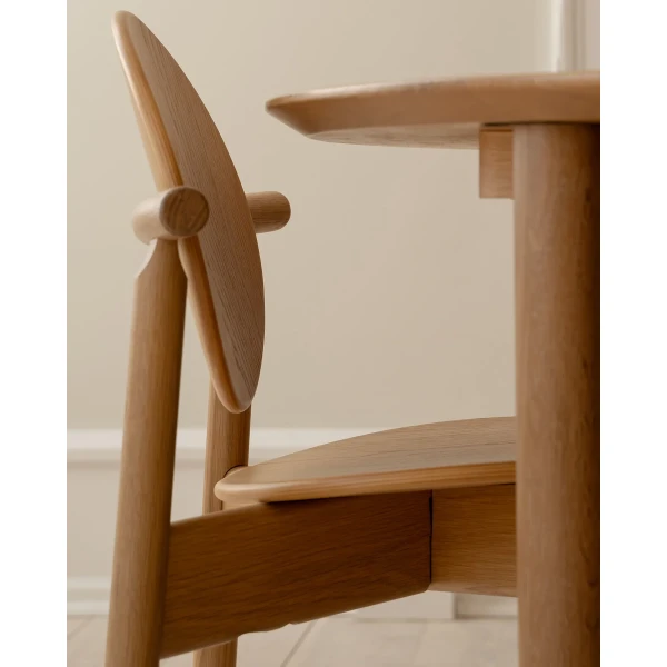UMAGE lifestyle Heiko dining chair oak Comfort Circle oak 1 image
