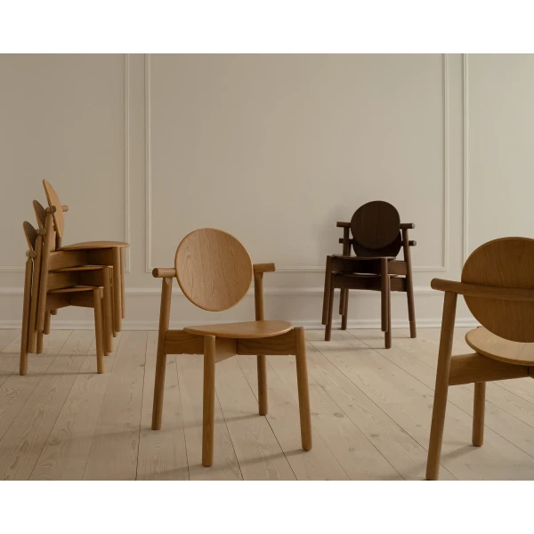 UMAGE lifestyle Heiko dining chair oak walnut 3 image