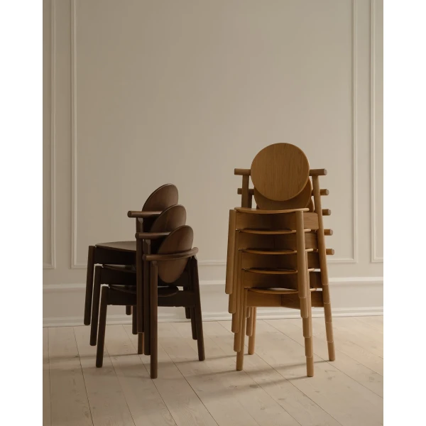 UMAGE lifestyle Heiko dining chair oak walnut 5 image