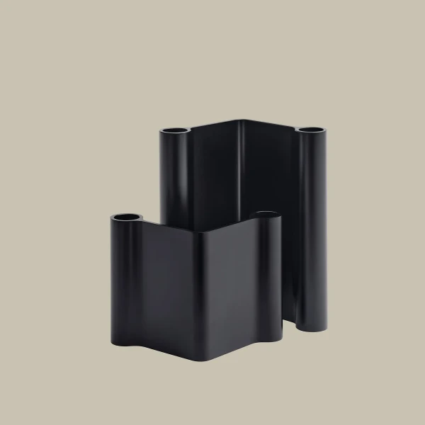 Pair candleholder 18 11 black muuto kuva