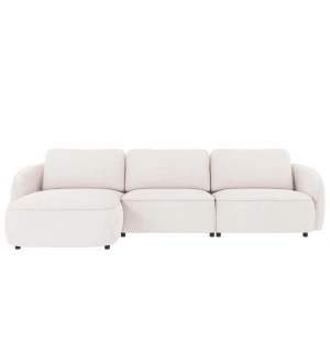 Rowico NORRIS sohva 4-istuttava divaani vasen, Greg #1 valkoinen kuva