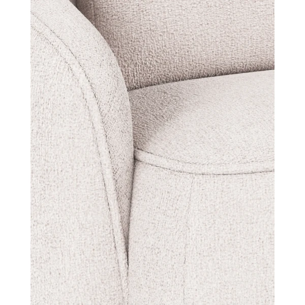 124833 b db Norris sofa 4 seater chaise longue R white fabric Greg 1 c2 kuva