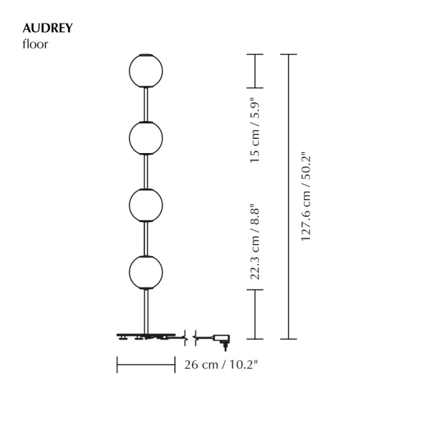 Audrey floor lamp kuva