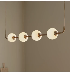 Umage AUDREY LINEAR taklampa, brass image