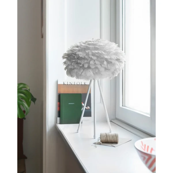 UMAGE lifestyle Eos mini light grey Tripod table white kuva