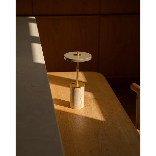 UMAGE lifestyle Asteria Move Mini travertine brass 1 kuva