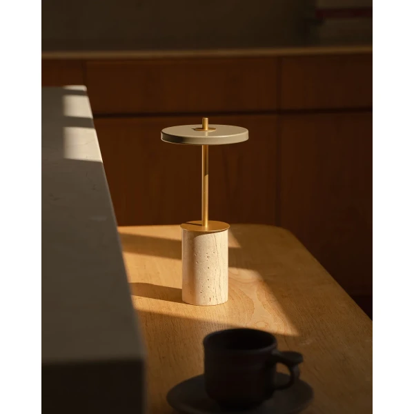 UMAGE lifestyle Asteria Move Mini travertine brass 3 kuva