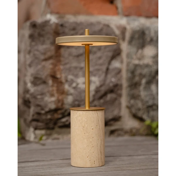 UMAGE lifestyle Asteria Move Mini travertine brass 4 kuva