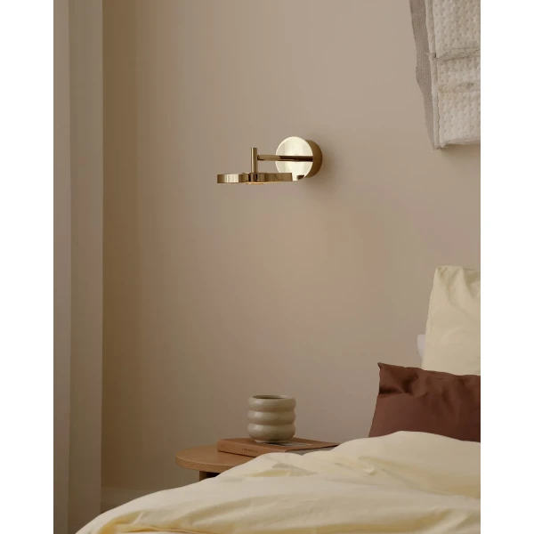 UMAGE lifestyle Asteria wall lamp short polished brass 2 kuva