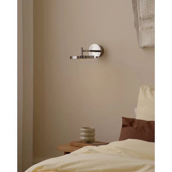 UMAGE lifestyle Asteria wall lamp short polished steel 2 kuva