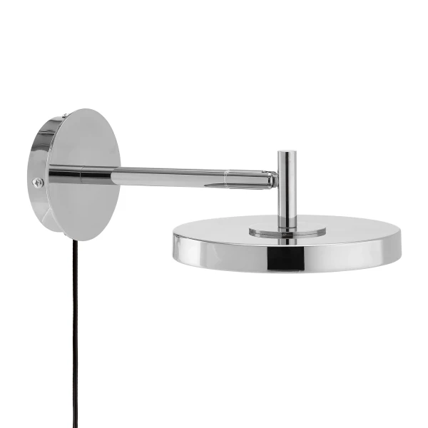 UMAGE packshot 2646 Asteria wall lamp short polished steel 1 kuva