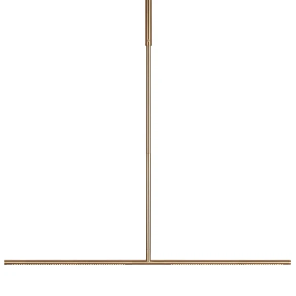 UMAGE packshot 2600 Omni ceiling lamp large plated brass  kuva