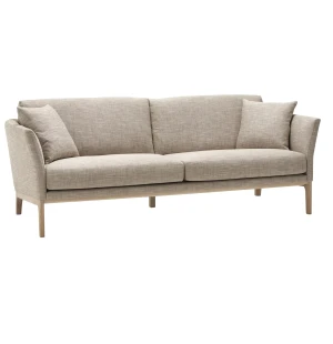 Bröderna Anderssons LOLA 3-sohva, kangas line beige kuva