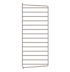 String SYSTEM sivupaneeli seinä 75x30 tummanruskea 2 kpl kuva