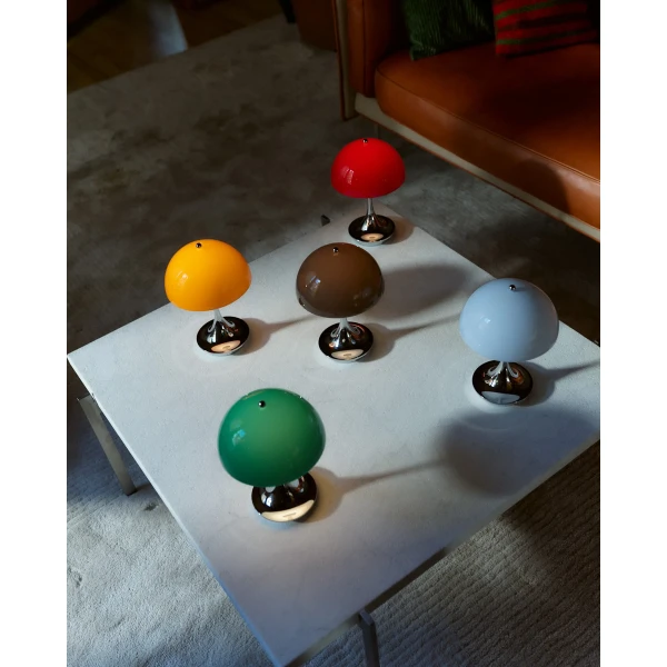 PanthellaOrginals Panthella 160 Blue Orange Brown Blue Bagsvaerd 5000250001 kuva