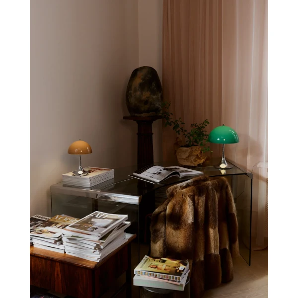 PanthellaOrginals Panthella 160 250 Green Brown On Oesterbro B2C 119 kuva