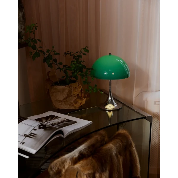 PanthellaOrginals Panthella 160 250 Green Brown On Oesterbro B2C 120 kuva