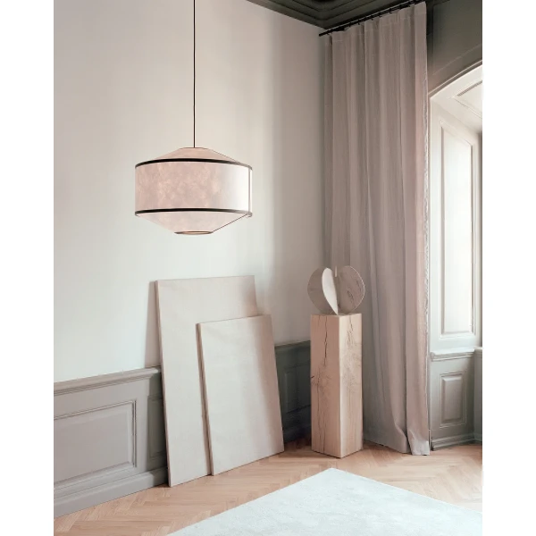 New Works Lifestyle 23120 Kite Pendant Lamp 65 White Black 1 kuva