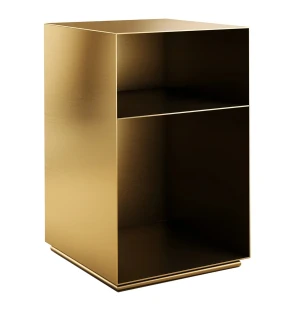 Carpe Diem Beds HOLME sängbord, mässing image