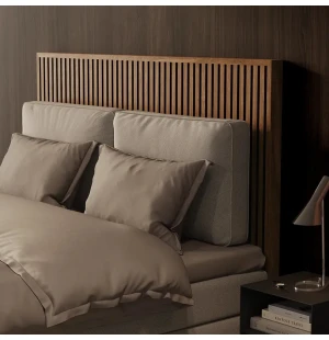 Carpe Diem Beds PINNÖ huvudgavel, valnöt image