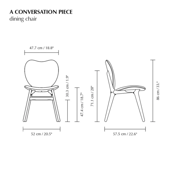 A Conversation Piece dining chair kuva