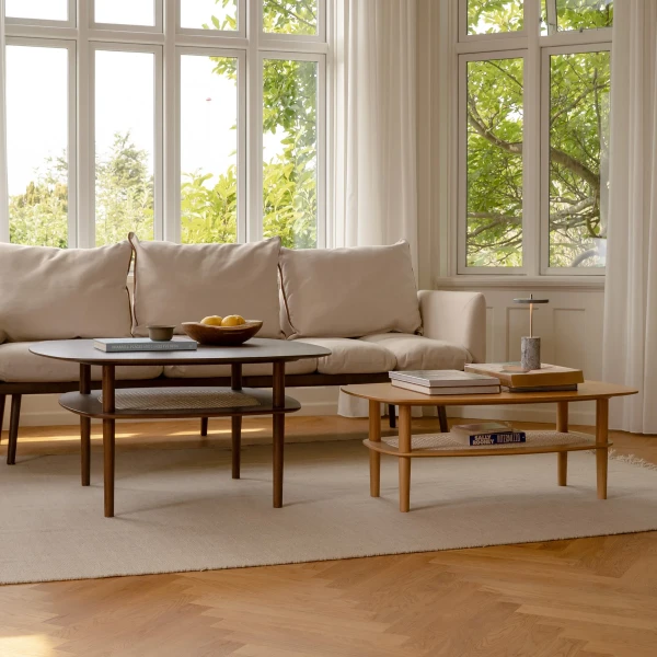 UMAGE lifestyle Together smooth square 60 tall oak Together sleek rectangle low oak Together smooth square 100 dark oak 1 kuva