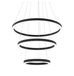 Valaisin Grönlund LAYER 3 riippuvalaisin, musta kuva