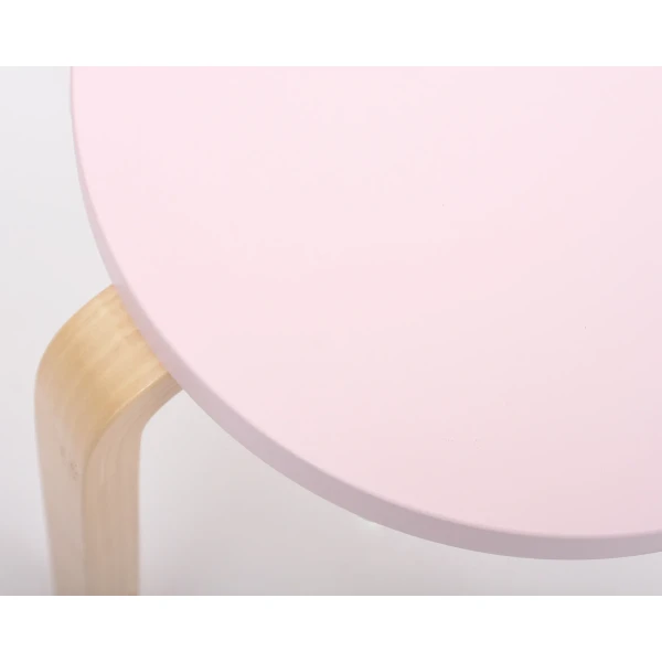 Detail stool e60 pale pink image